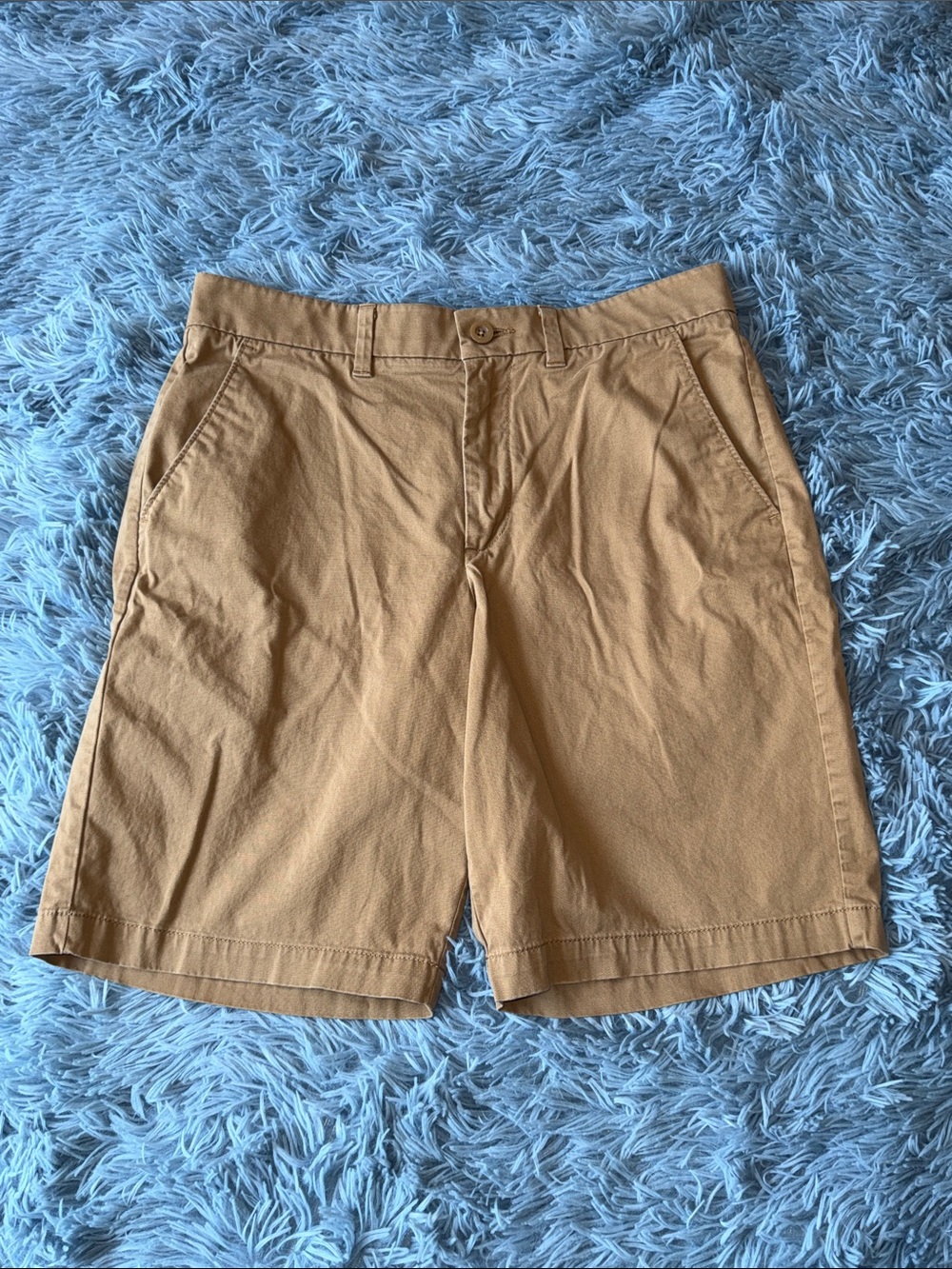 Apt. 9 Men's Khaki Flat-Front Chino Shorts
